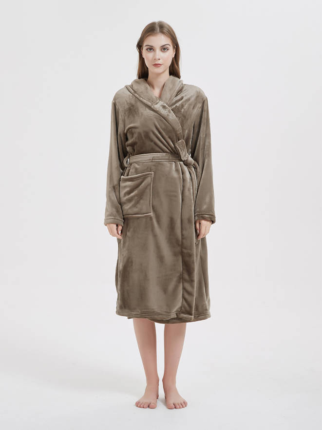 Bathrobe Carlo A814 - brown