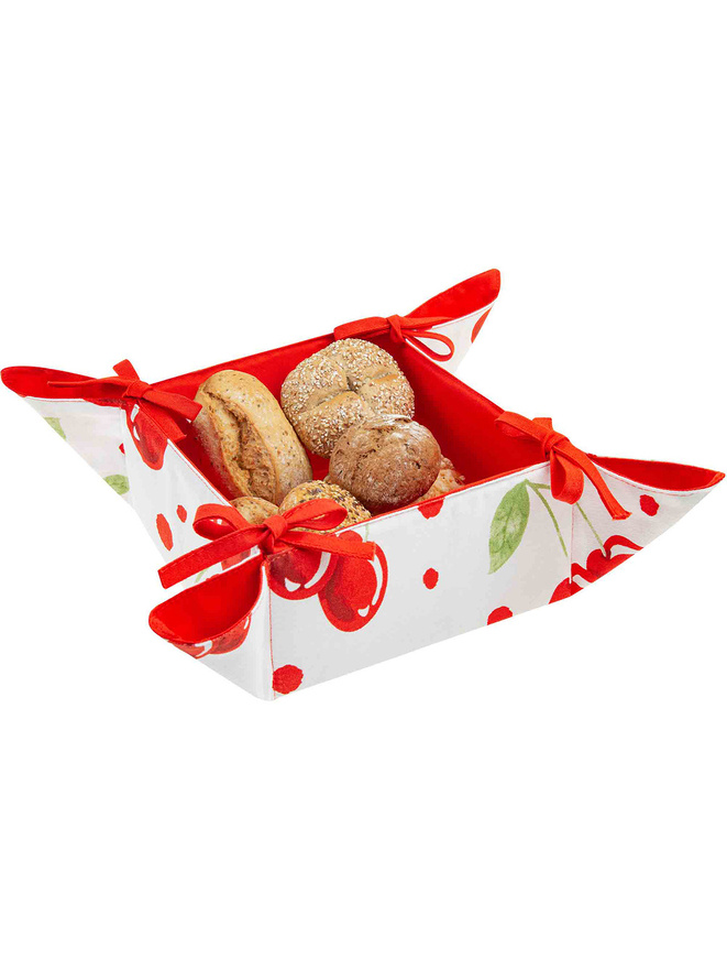 Bread basket English Cherry A721 - red