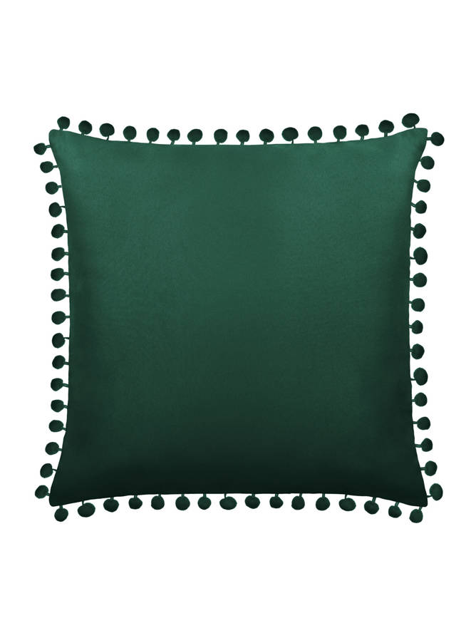 Decorative pillowcase Fluffy 45x45 A662 - bottle green