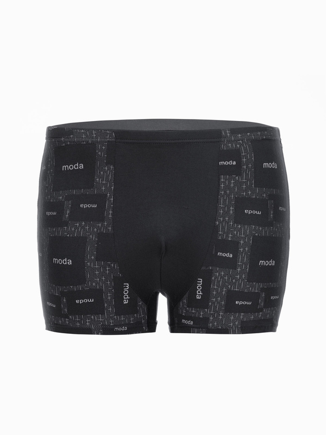 Men's boxer shorts U462 - black