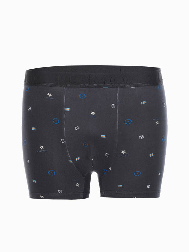 Men's boxer shorts U473 - dark grey