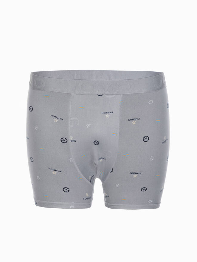 Men's boxer shorts U473 - grey