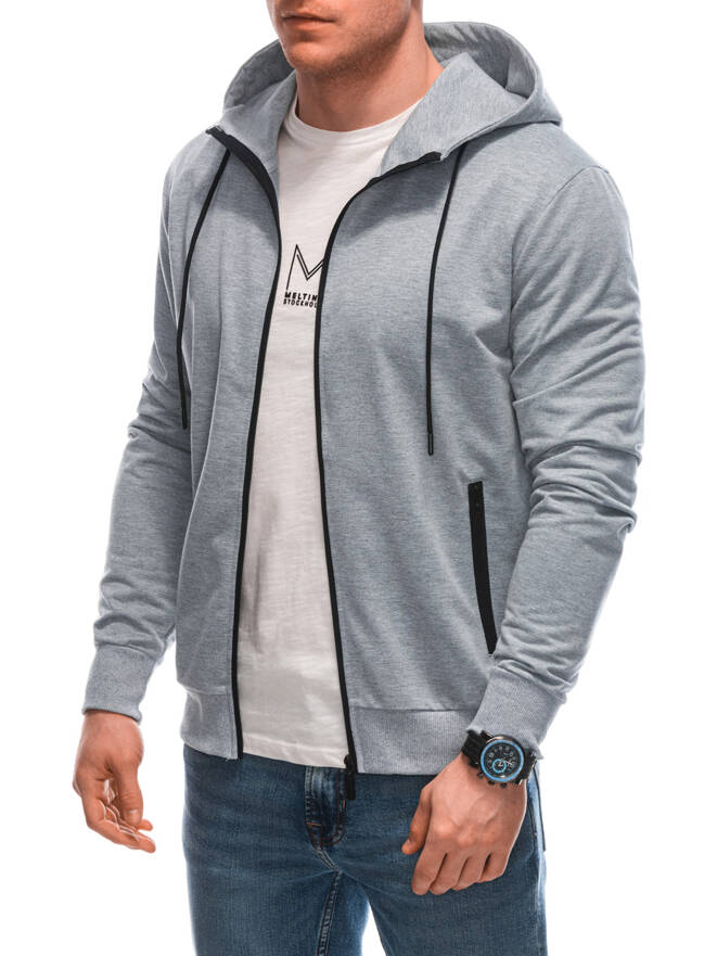 Men's hoodie B1651 - grey