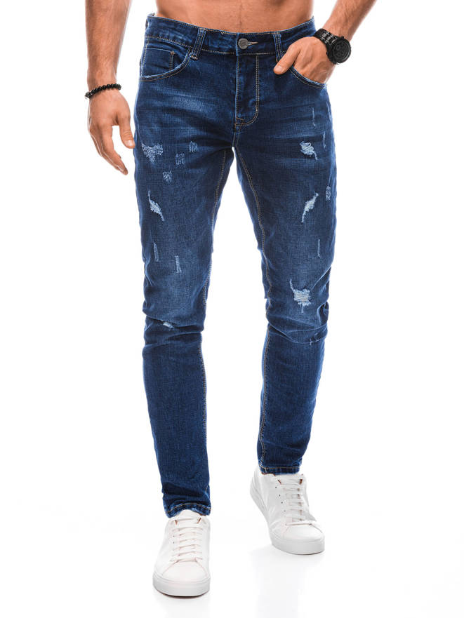 Men's jeans P1375 - blue