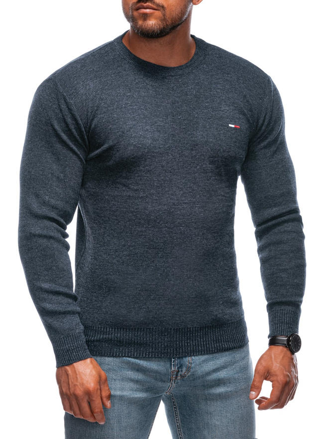 Men's sweater E238 - dark grey