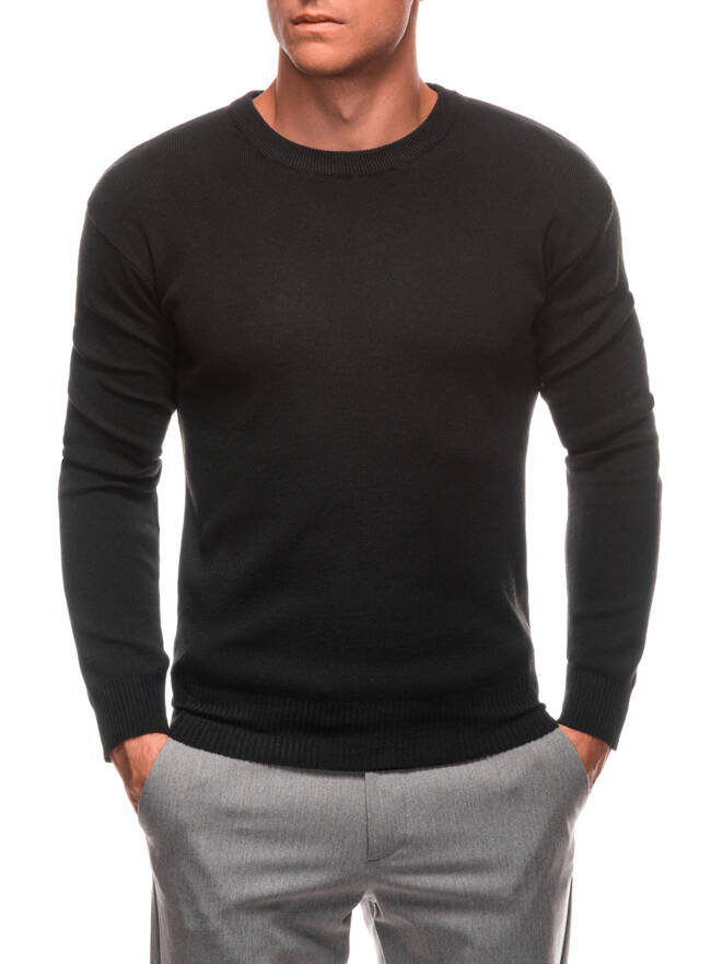 Men's sweater E242 - black