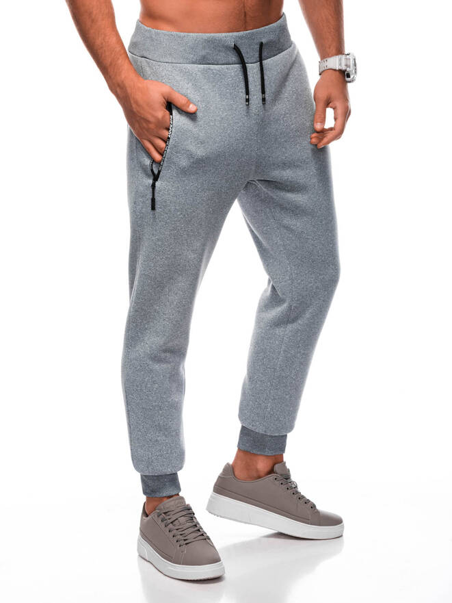 Men's sweatpants P1496 - grey