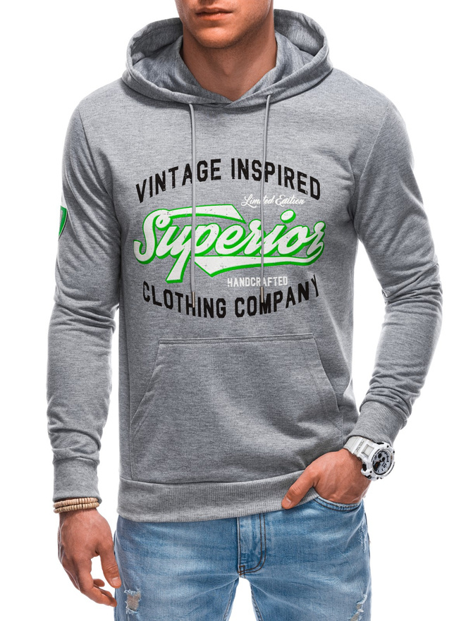 Men's sweatshirt B1583 - grey