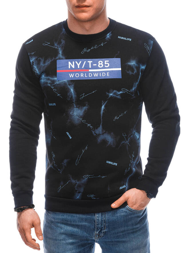 Men's sweatshirt B1658 - black