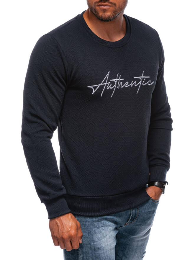 Men's sweatshirt B1669 - navy