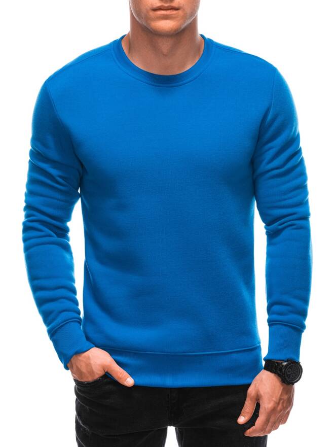 Men's sweatshirt EM-SSNZ-22FW-019 V1 - deep blue