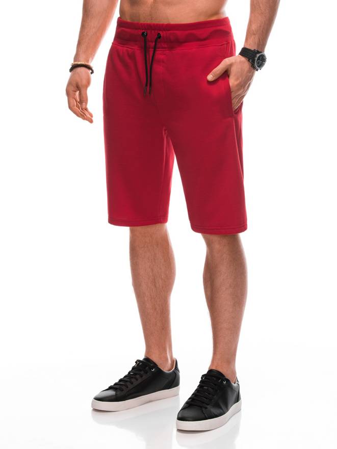 Men's sweatshorts EM-SRBS-0101 V-4 - red