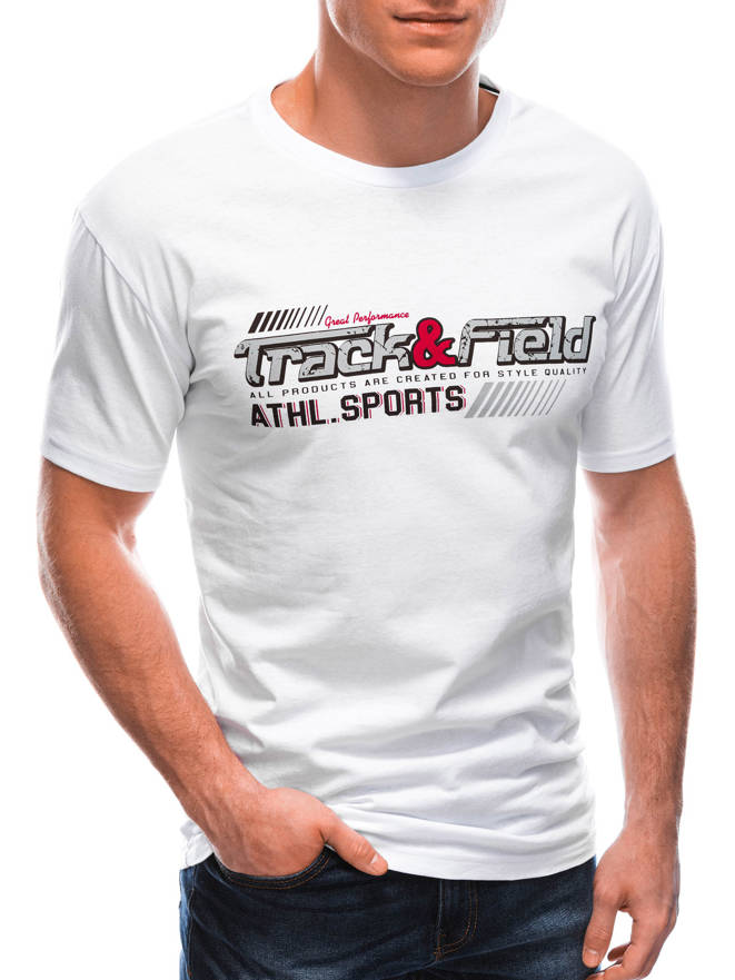 Men's t-shirt S1767 - white