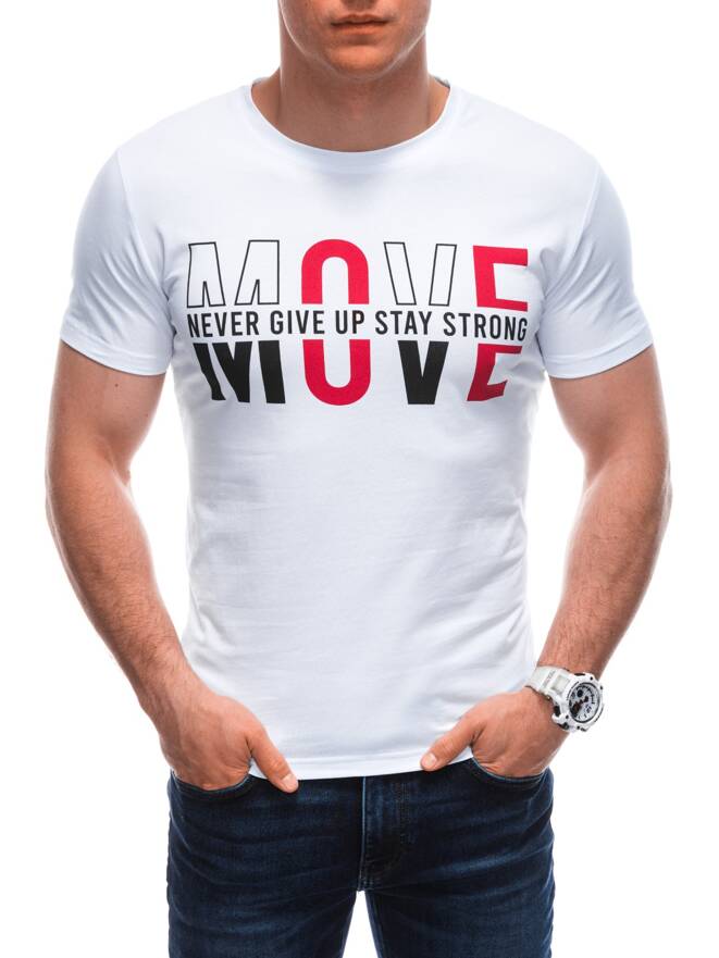 Men's t-shirt S1934 - white