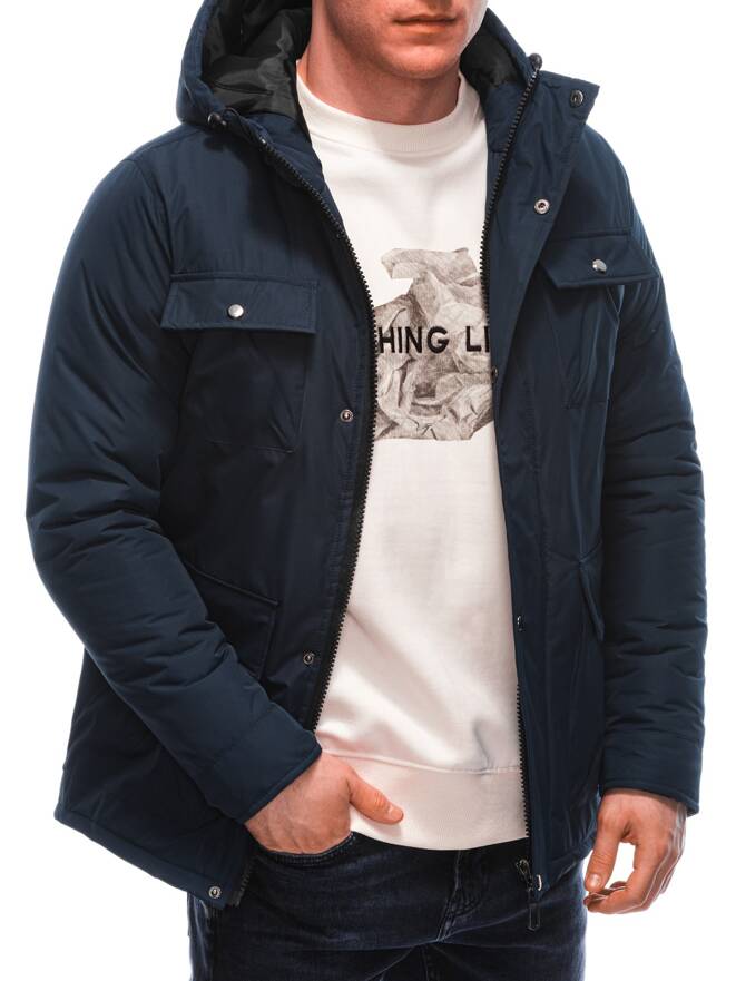 Men's winter jacket C530 - navy