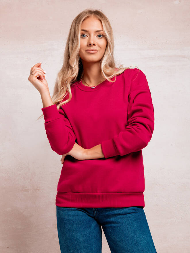 Women's sweatshirt TLR001 - dark red