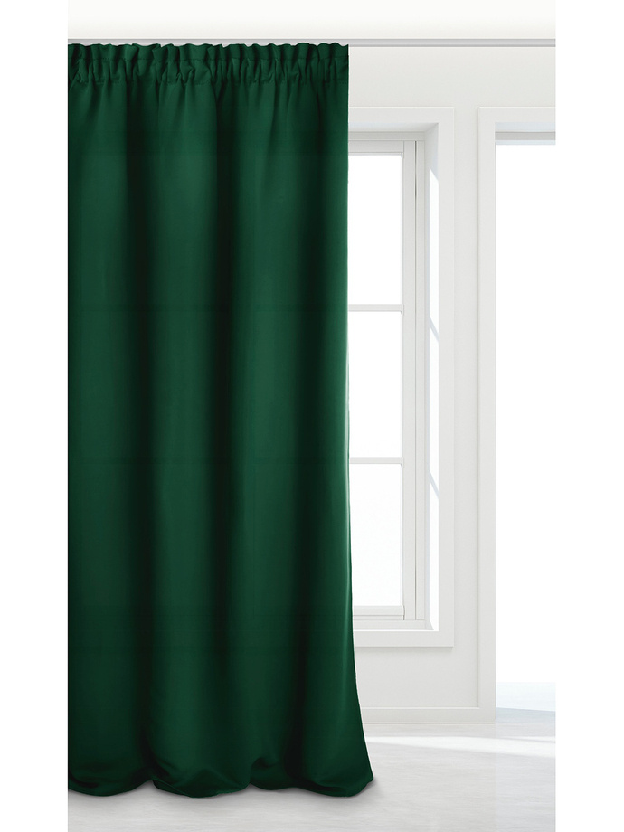 Blackout curtain Hold 140x270 A563 - bottle green