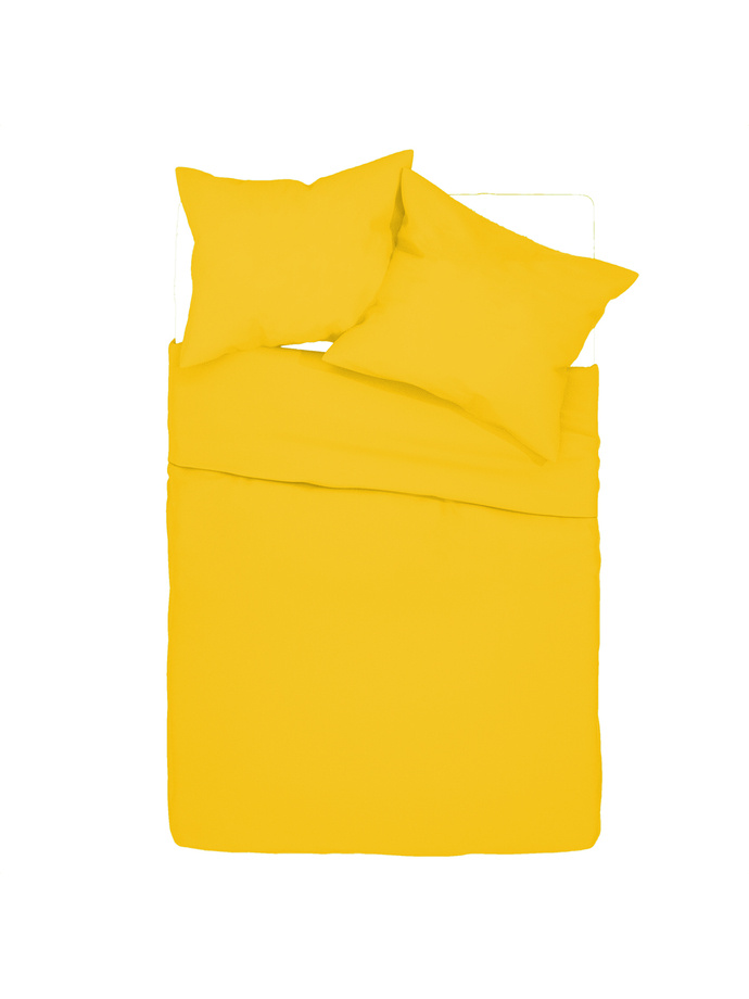 Cotton bed linen Simply A426 - mustard