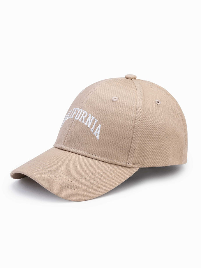 Men's baseball cap H174 - beige