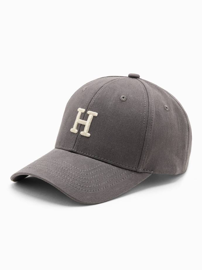 Men's cap H159 - dark grey