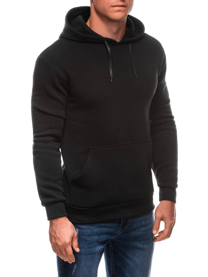 Men's hooded sweatshirt B1691 - black