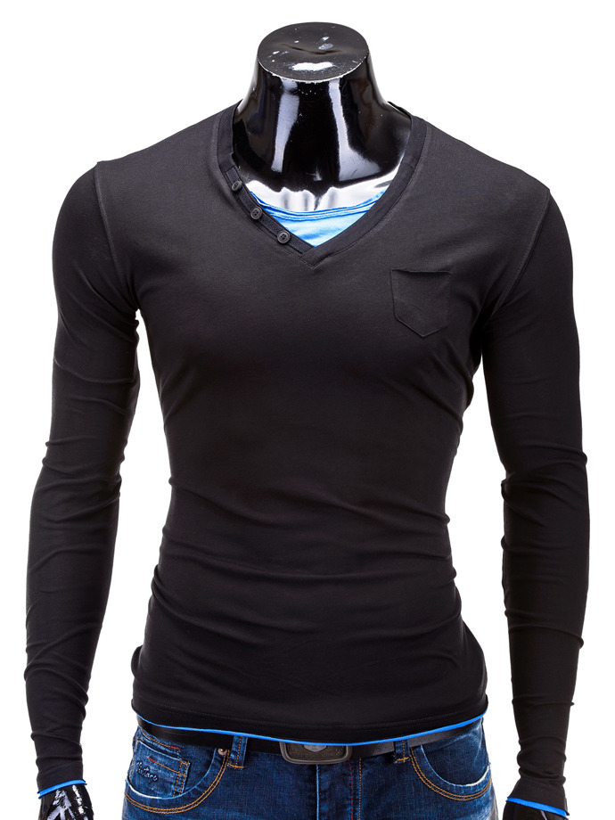 Men's longsleeve L53 - black