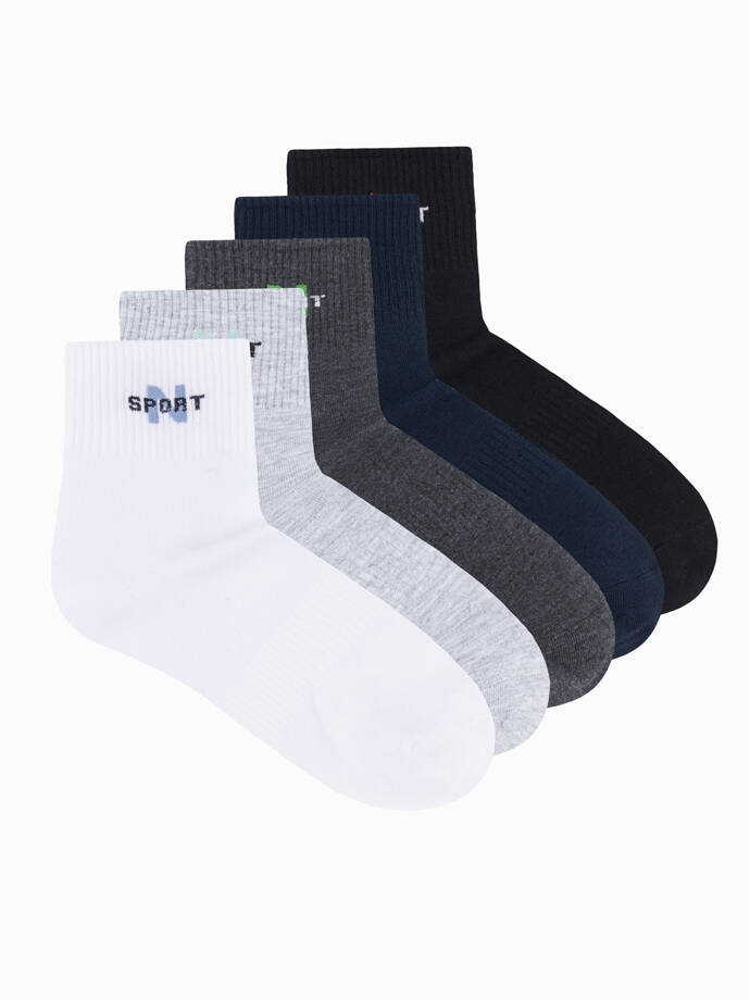 Men's socks U513 - mix 5-pack