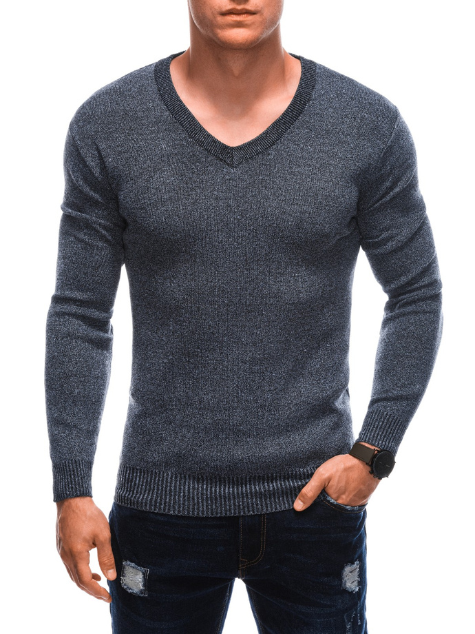 Men's sweater E230 - dark grey