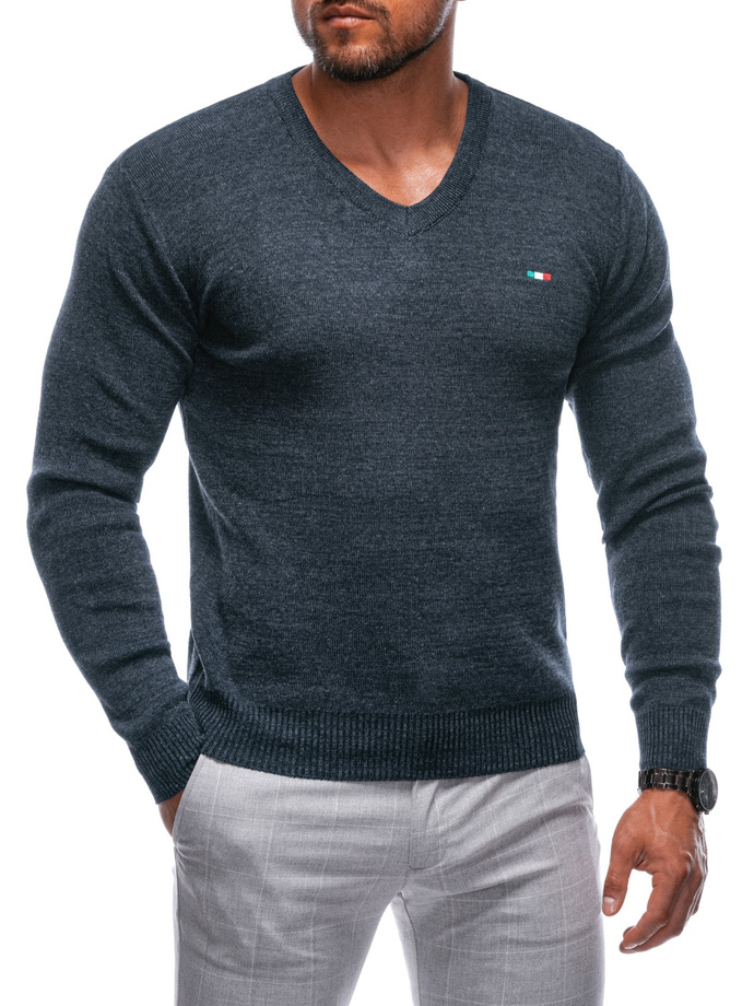 Men's sweater E239 - dark grey