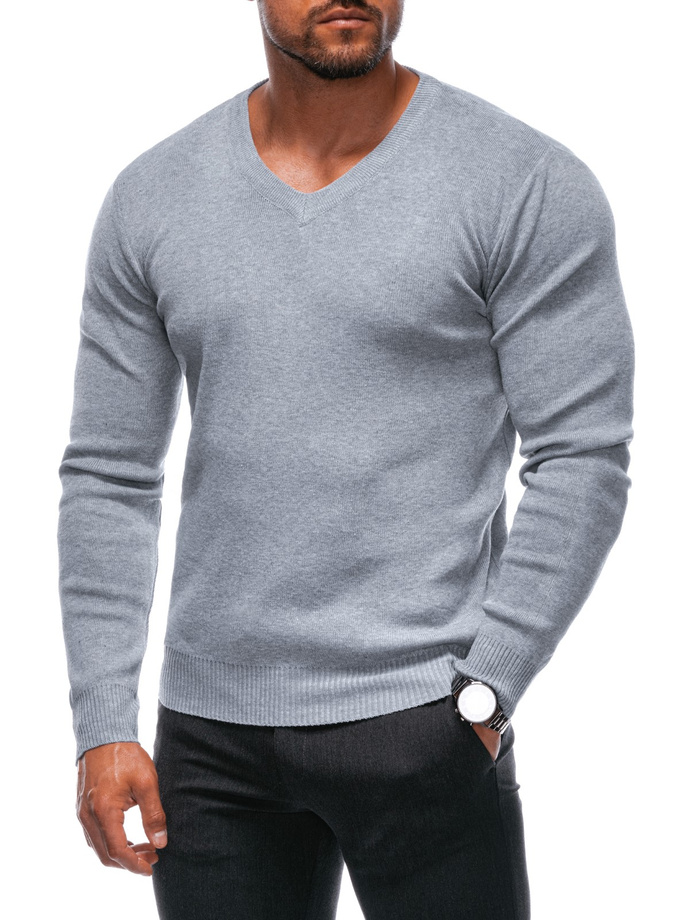 Men's sweater E240 - grey