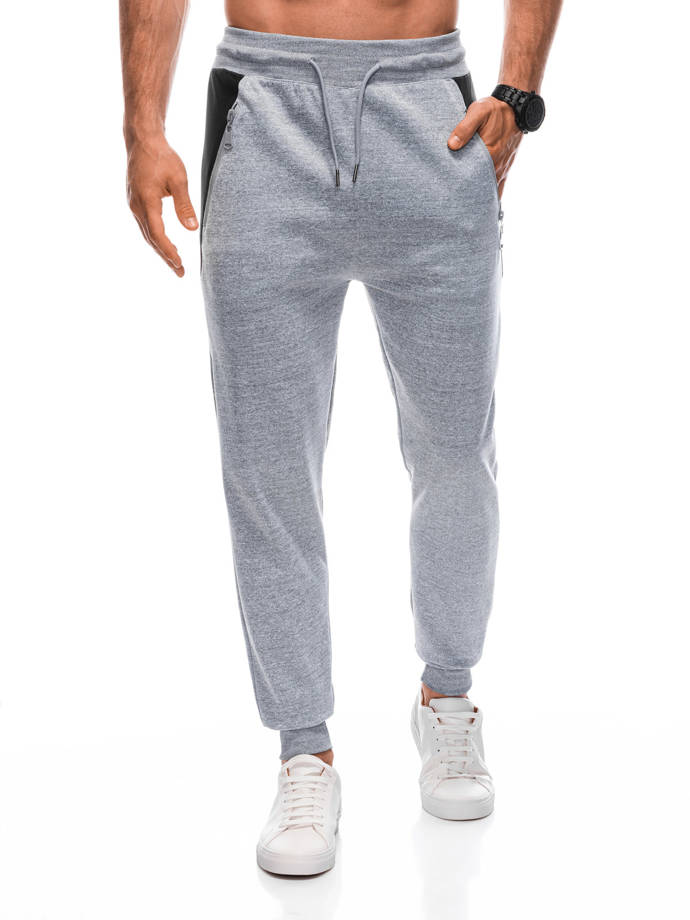 Men's sweatpants P1394 - grey