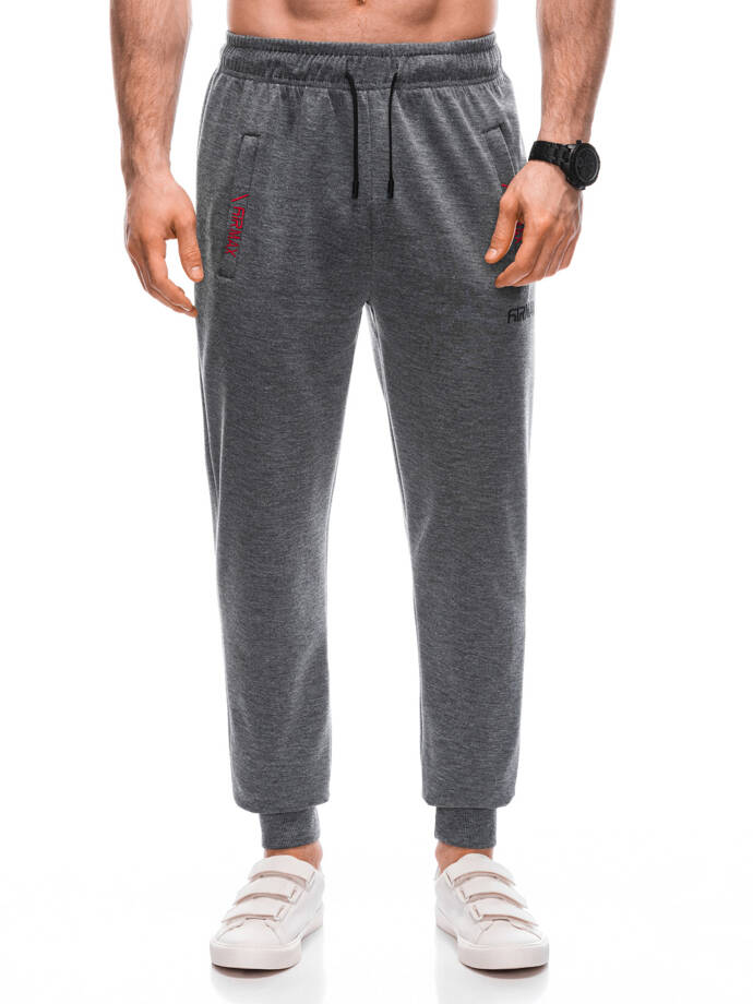 Men's sweatpants P1457 - grey