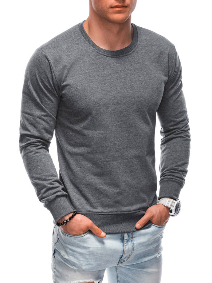 Men's sweatshirt B1667 - dark grey