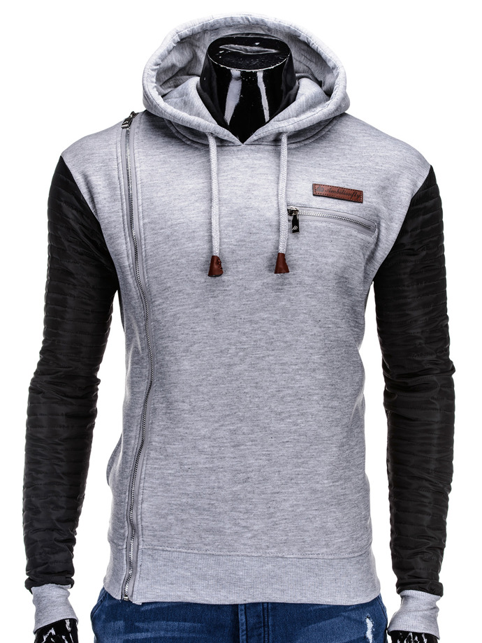 Men's sweatshirt B591 - grey