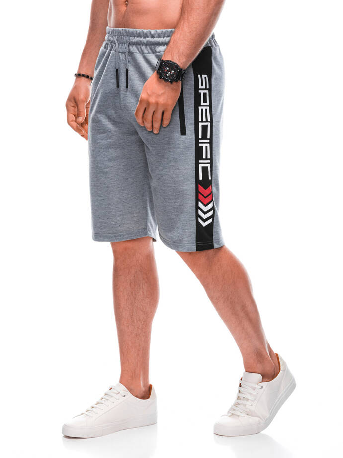 Men's sweatshorts W494 - grey