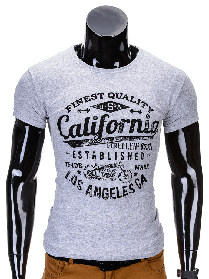 Men's t-shirt S631 - grey