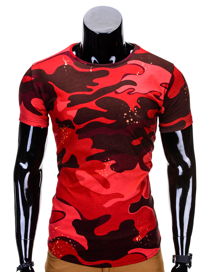 Men's t-shirt S698 - red