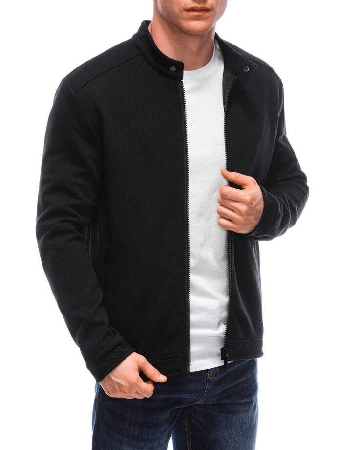 Men's transitional jacket EM-JANP-0100 - black V8