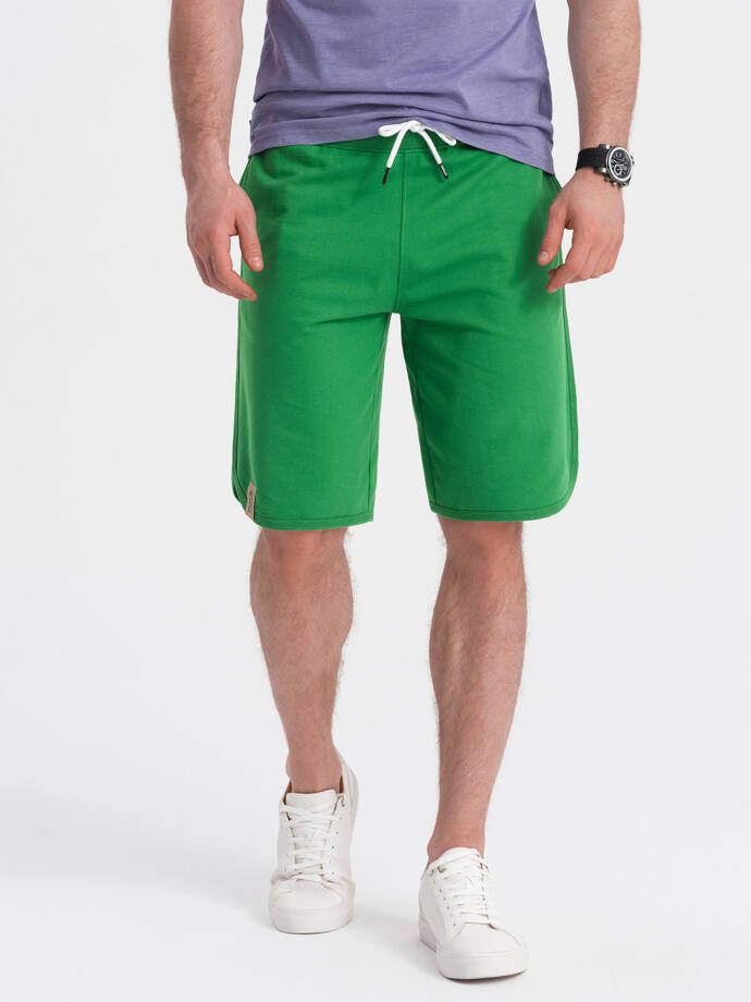 Short sweat shorts W530 - green