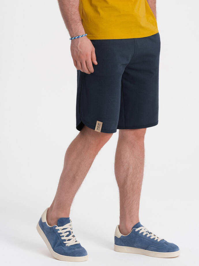 Short sweat shorts W530 - navy blue