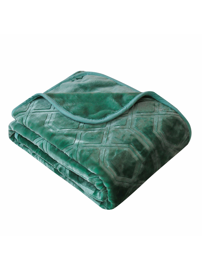 Vito Blanket 160x200 A436 - dark green