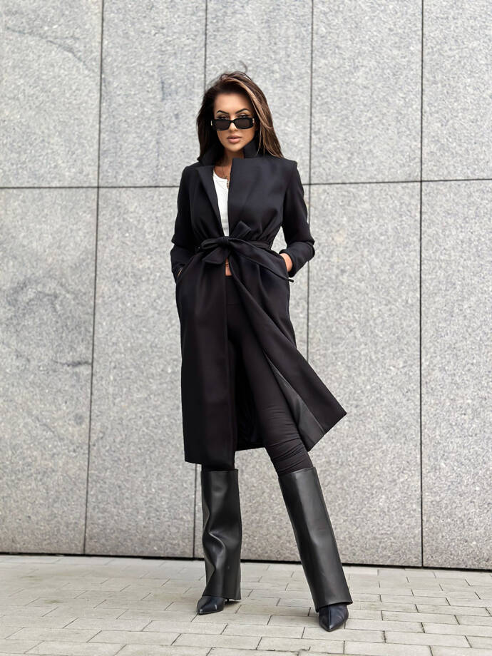 Women's coat CLR034 - black