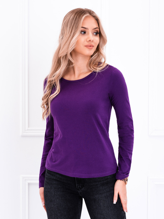 Women's longsleeve blouse LLR017 - violet