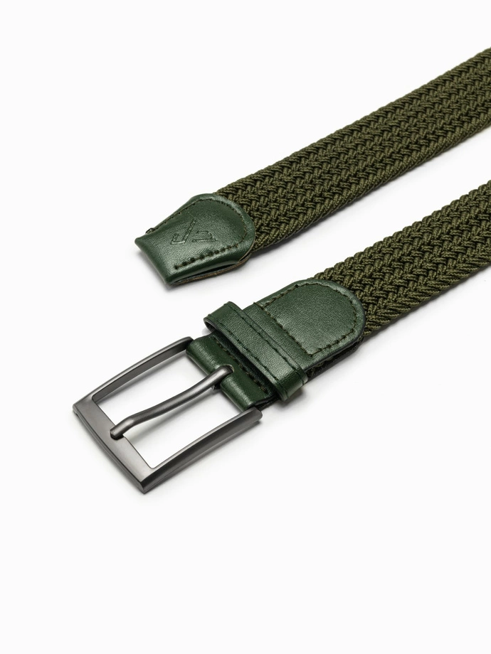 Pasek męski 830A - khaki