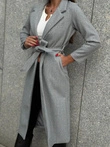 Płaszcz damski CLR034 - szary