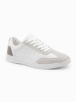 Męskie buty sneakersy  – białe V3 OM-FOCS-0104