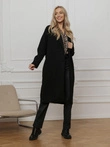 Płaszcz damski CLR036 - czarny
