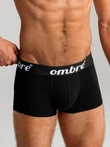 Bokserki męskie bawełniane 3-pak - czarne U159