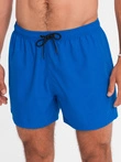 Krótkie spodenki męskie kąpielowe 526W – niebieskie
