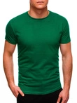 T-shirt męski basic 970S - zielony